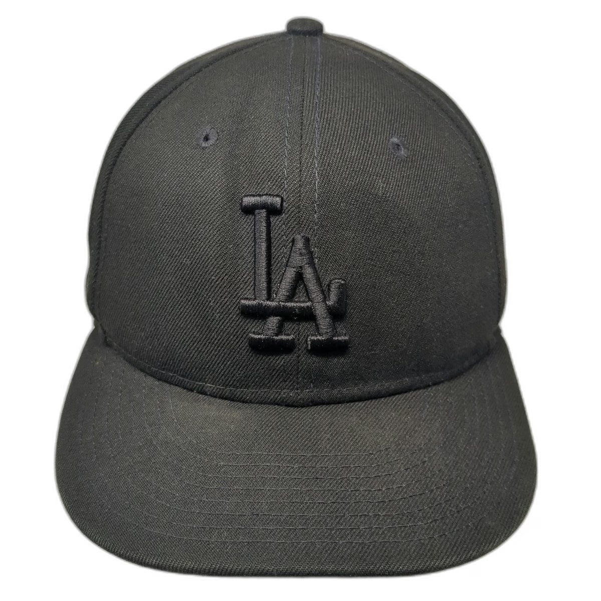 New Era Los Angeles Dodgers MLB Snapback Hat Black OSFM 9FIFTY Gray Underbrim