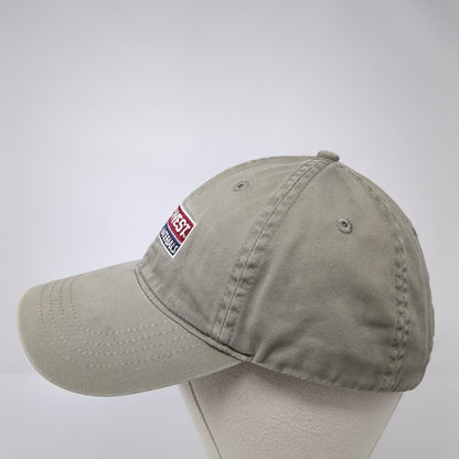 BMC West Building Materials Slideback Hat Brown OS Adjustable Embroidered RMA