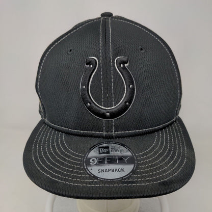 New Era 9Fifty Men's Snapback Hat Black Size OSFM NFL Indianapolis Colts 1953