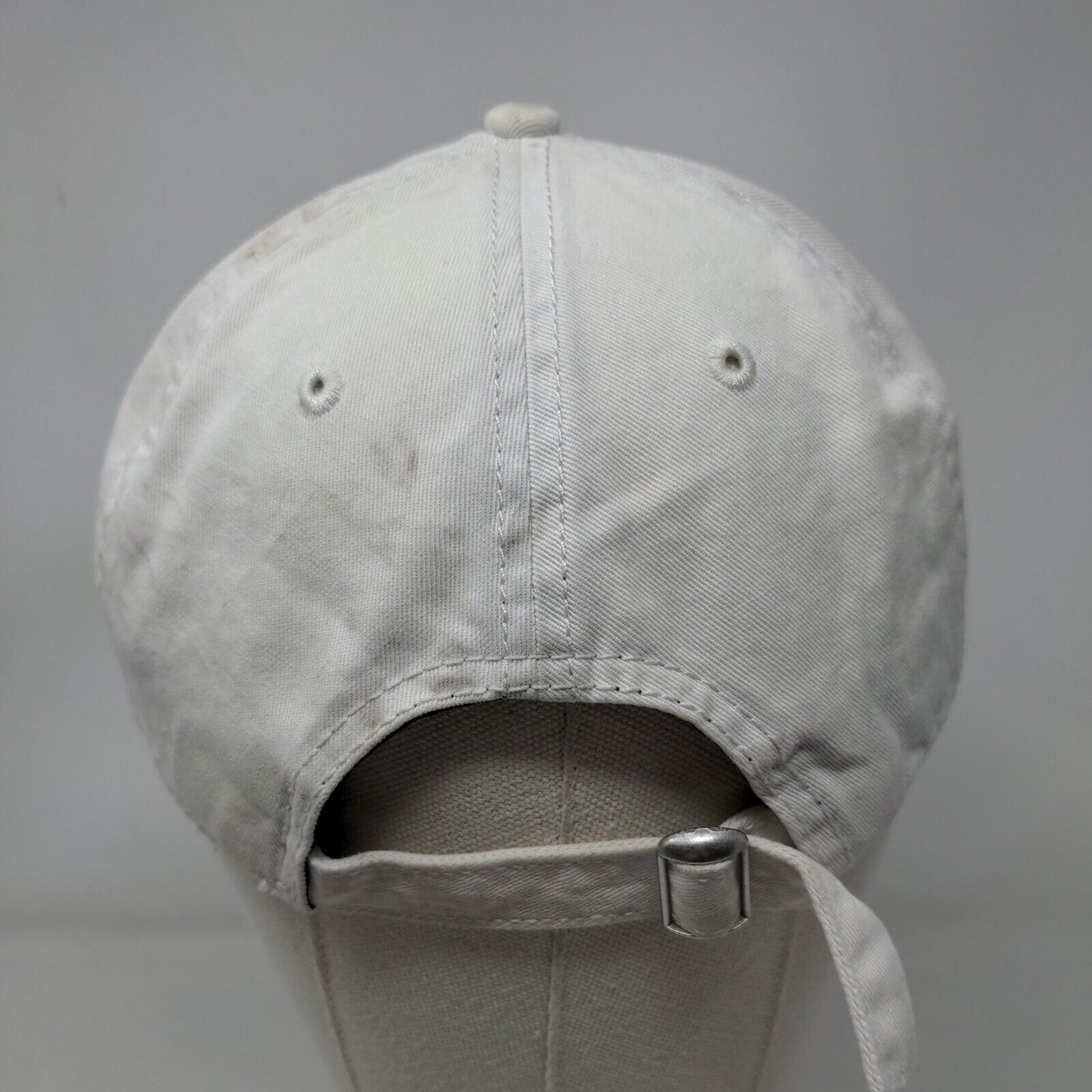 LA Dodgers Slideback Hat White Distressed New Era 9Twenty Emkbroidered Logo MLB