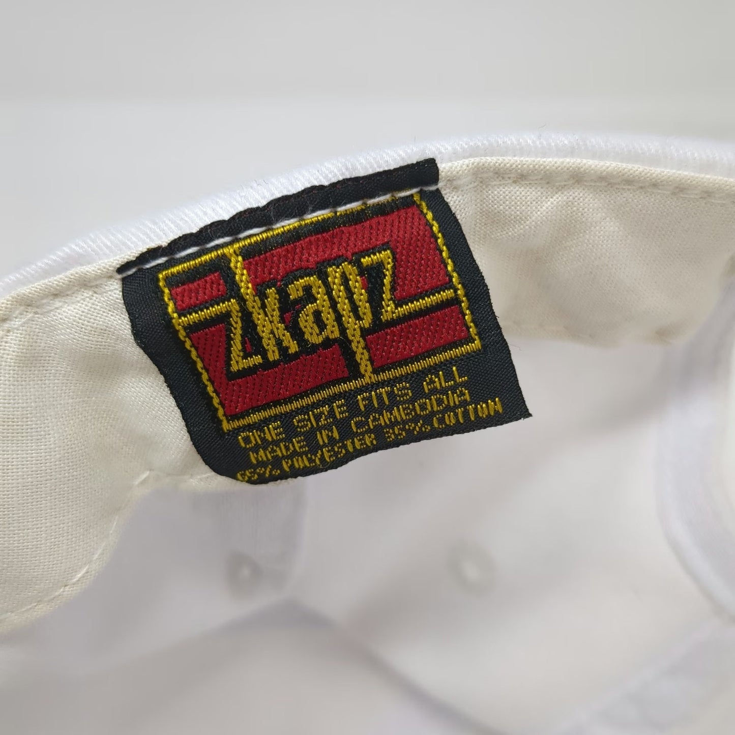 Zkapz Baseball Cap White One Size Jar of Hope Rope For Hope Embroidered Logo Hat
