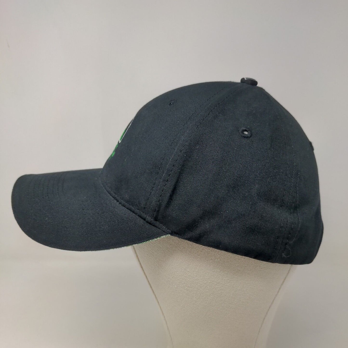 North American Green Men's Strapback Hat Black Size OSFA Embroidered Logo VMAX3