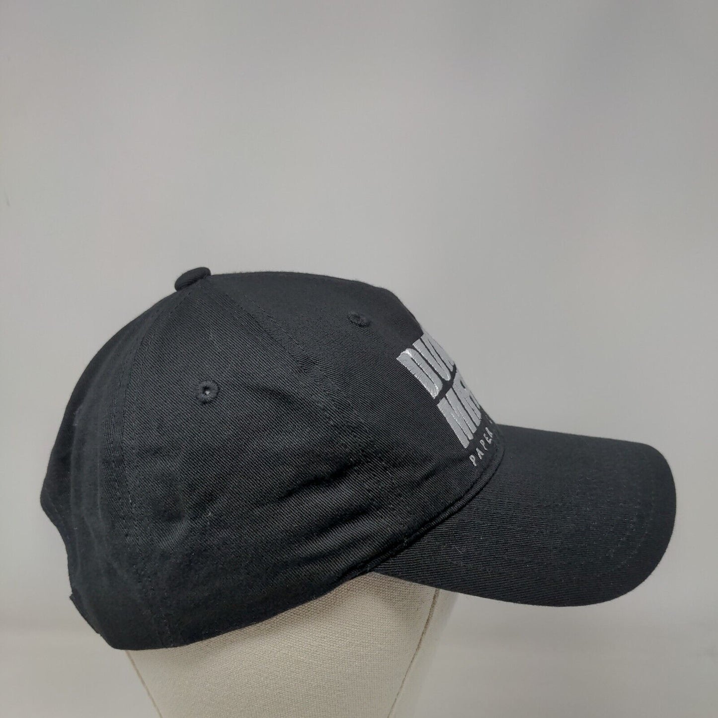 Dunder Mifflin Paper Company Strapback Hat Black One Size Embroidered