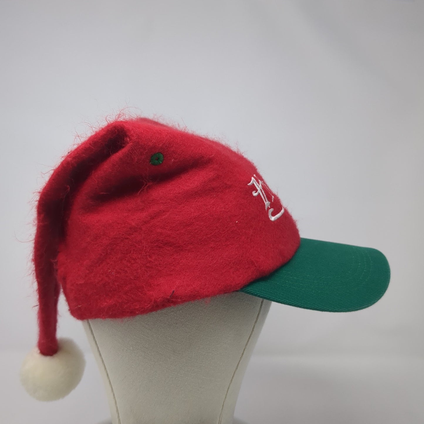Ho Ho Ho Snapback Santa Cap Multicolor One Size Adjustable Holiday Christmas
