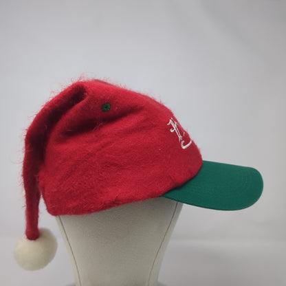 Ho Ho Ho Snapback Santa Cap Multicolor One Size Adjustable Holiday Christmas