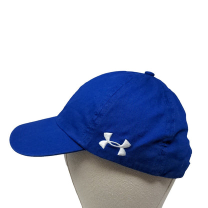 Under Armour Women's Slideback Hat Blue OSFA Embroidered 6 Panel