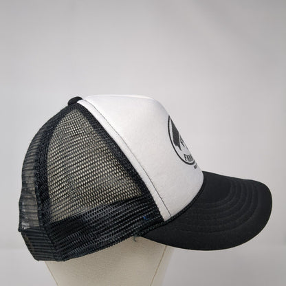 Mountain Feed And Farm Supply Rope Trucker Hat Black One Size Mesh Back