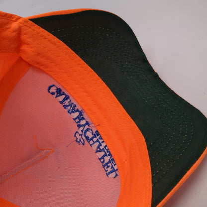 Calvary Chapel Caldwell Orange 5 Panel One Size Snapback Hat Church Christian
