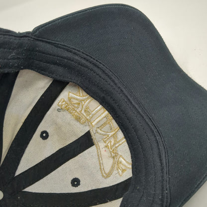 Port Authority Baseball Cap Black One Size Monroe Saints Hat Mesh Strapback