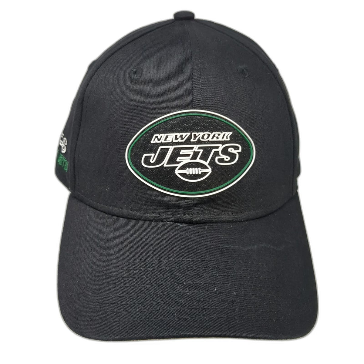 New Era Snapback Black One Size NFL Jets Hat 9FORTY Embroidered Football Shield