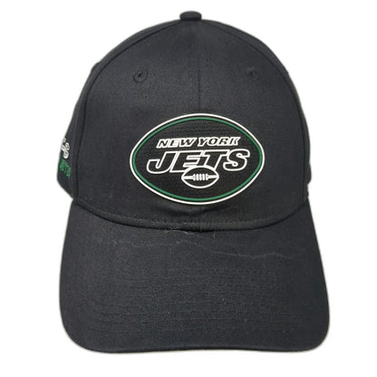 New Era Snapback Black One Size NFL Jets Hat 9FORTY Embroidered Football Shield