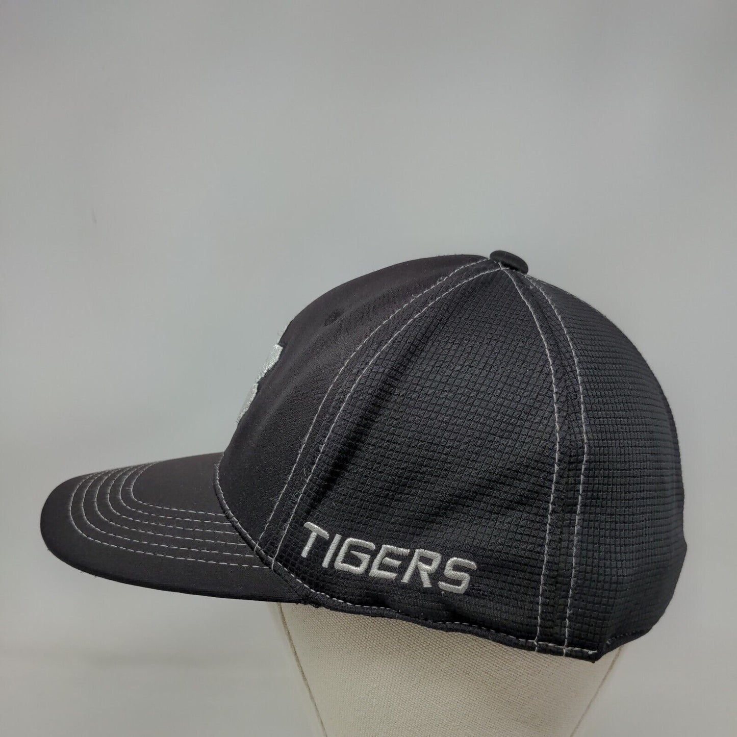 Clemson Tigers Fitted Hat Black OSFA Embroidered Logo Top of the World NCAA