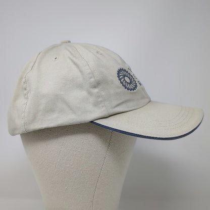 Hit Wear Baseball Cap Beige Blue One Size Titanium Environmental Services Hat