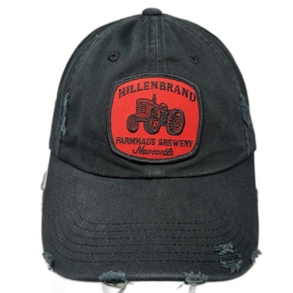 District Baseball Cap Black One Size Hillenbrand Farmhaus Brewery Tractor Hat