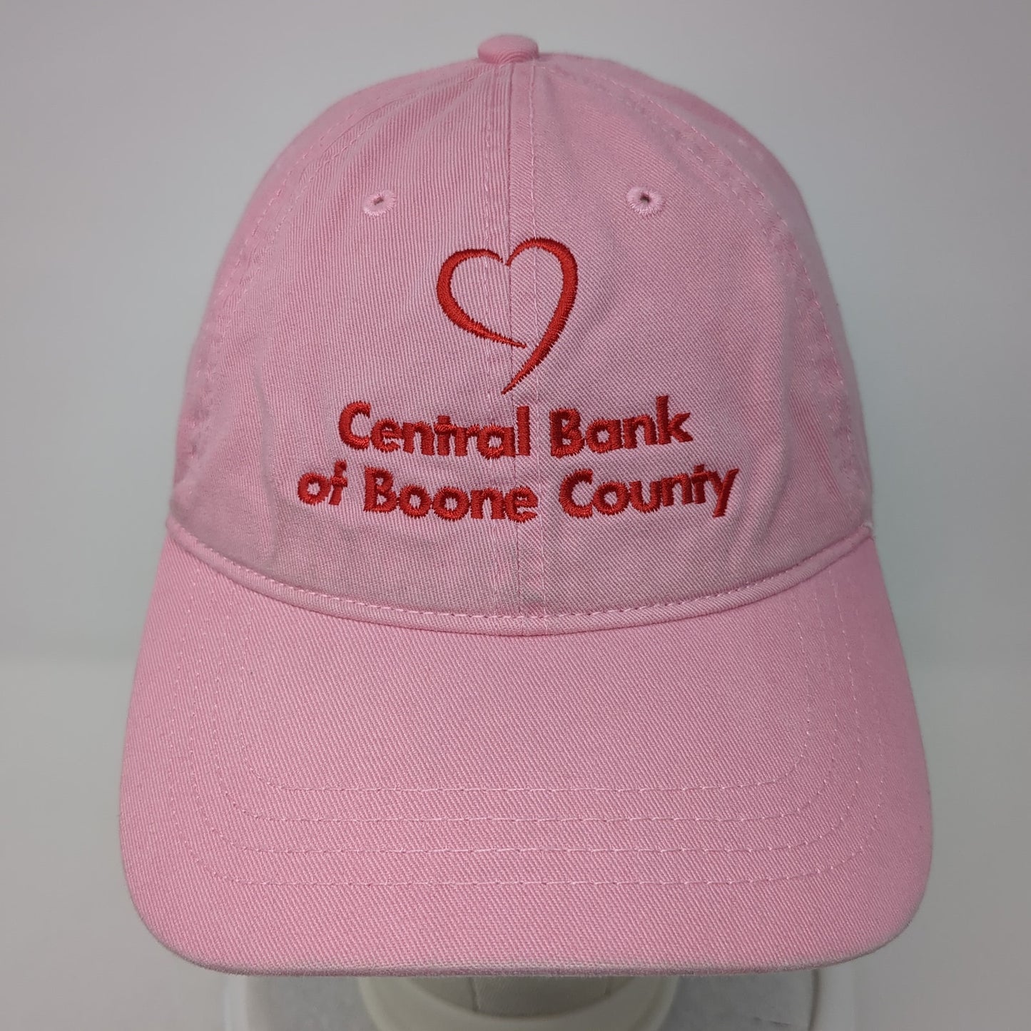Central Bank of Boone County Slideback Hat Pink One Size Cap America