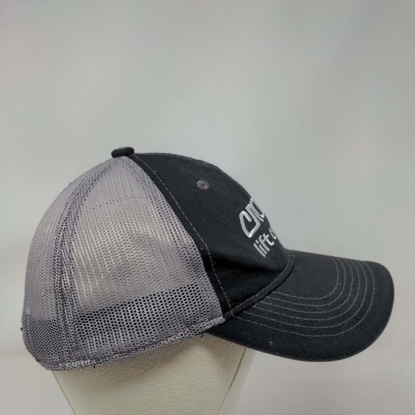 Crown Lift Trucks Strapback Trucker Hat Multicolor One Size Mesh Back 6 Panel