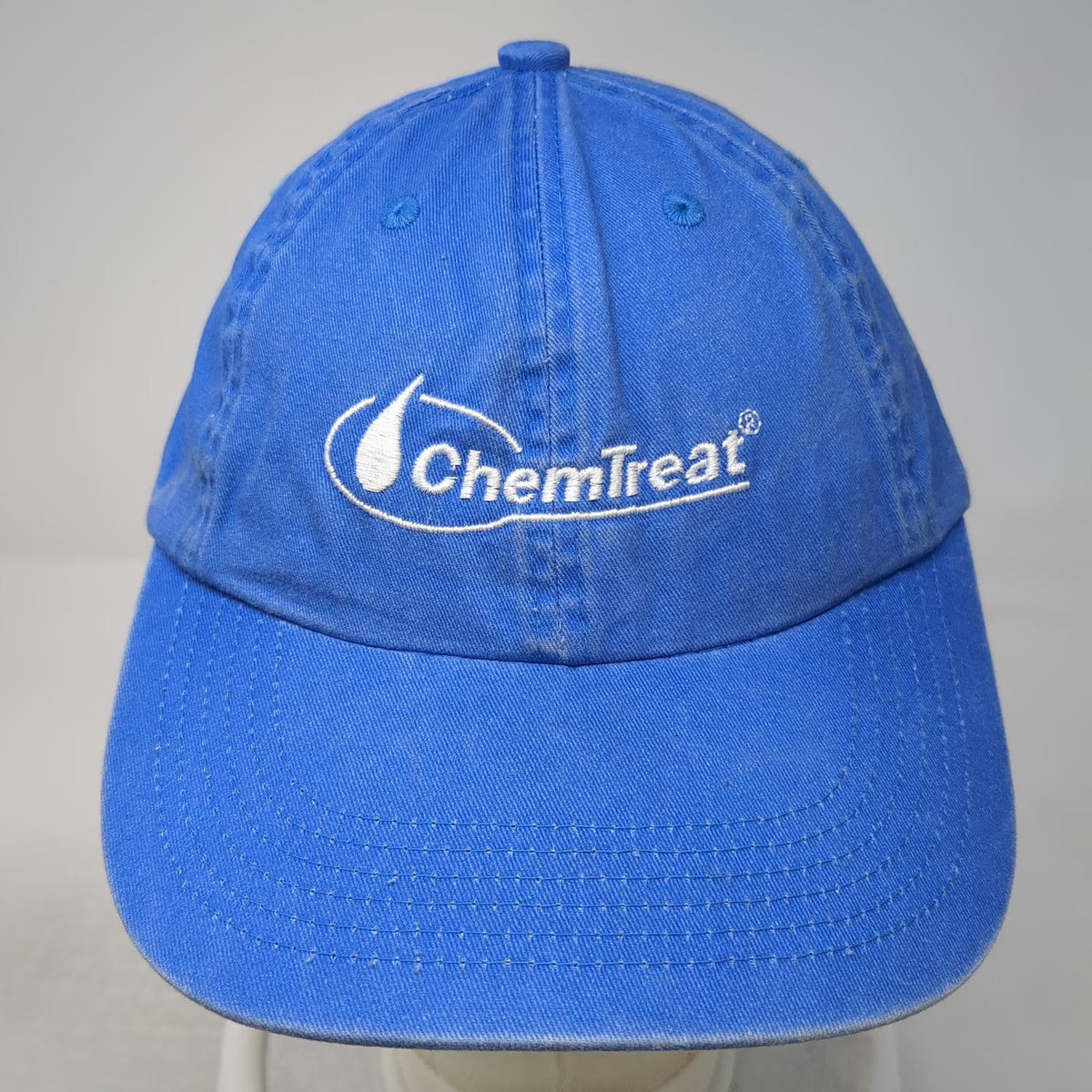 Port Authority Baseball Cap Blue One Size Drive For Zero ChemTreat Logo Hat