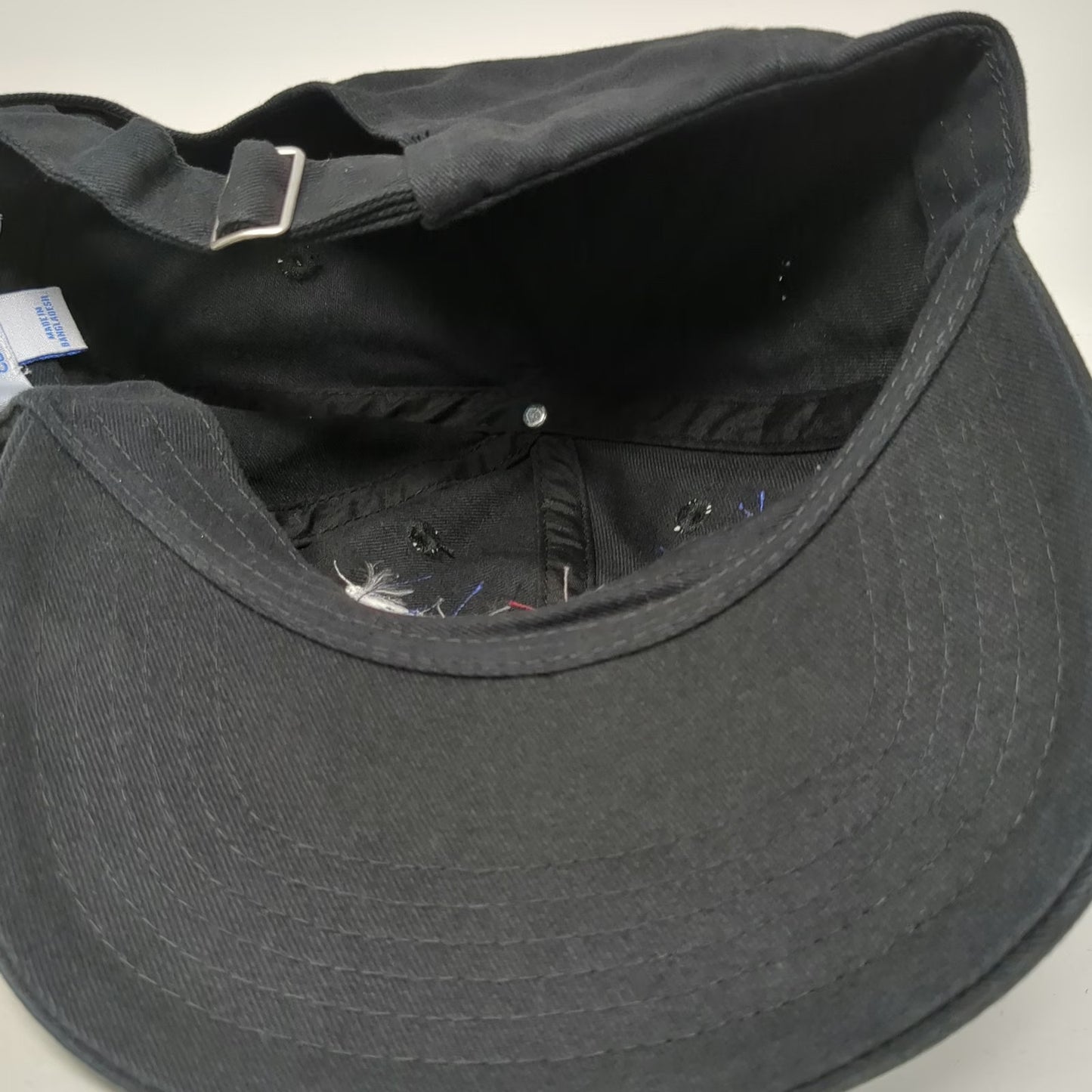 Port & Company Baseball Cap Black One Size Hat MILOCON Embroidered Slideback