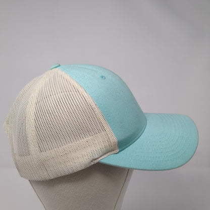 EESA Snapback Trucker Hat Blue M/L Adjustable Embroidered Mesh Back Richardson