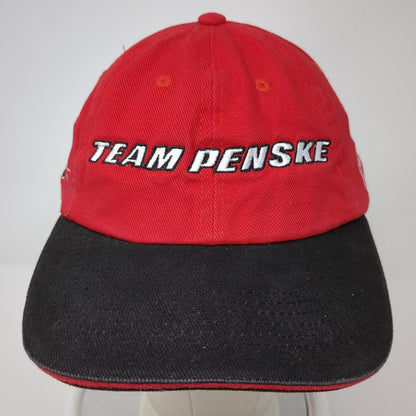 Team Penske Racing Hat 2004 Red Black OS Sam Hornish Jr Helio Castroneves Cap