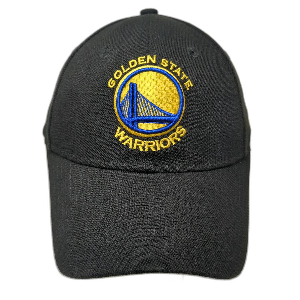 Golden State Warriors NBA New Era Black One Size Hat 9FORTY Adjustable Strapback