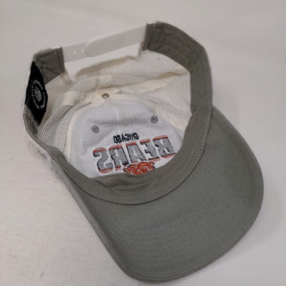 Chicago Bears Snapback Mesh Back Hat Gray Embroidered Logo NFL Adjustable