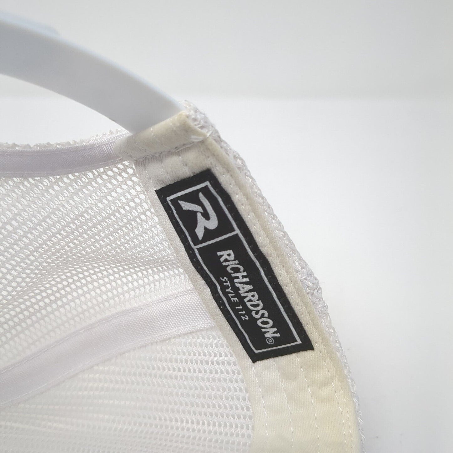 CED Snapback Trucker Hat Gray OS Adjustable Embroidered Mesh Back Richardson