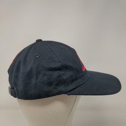 EUA AT&T Slideback Hat Black One Size Adjustable Embroidered Vented Holes