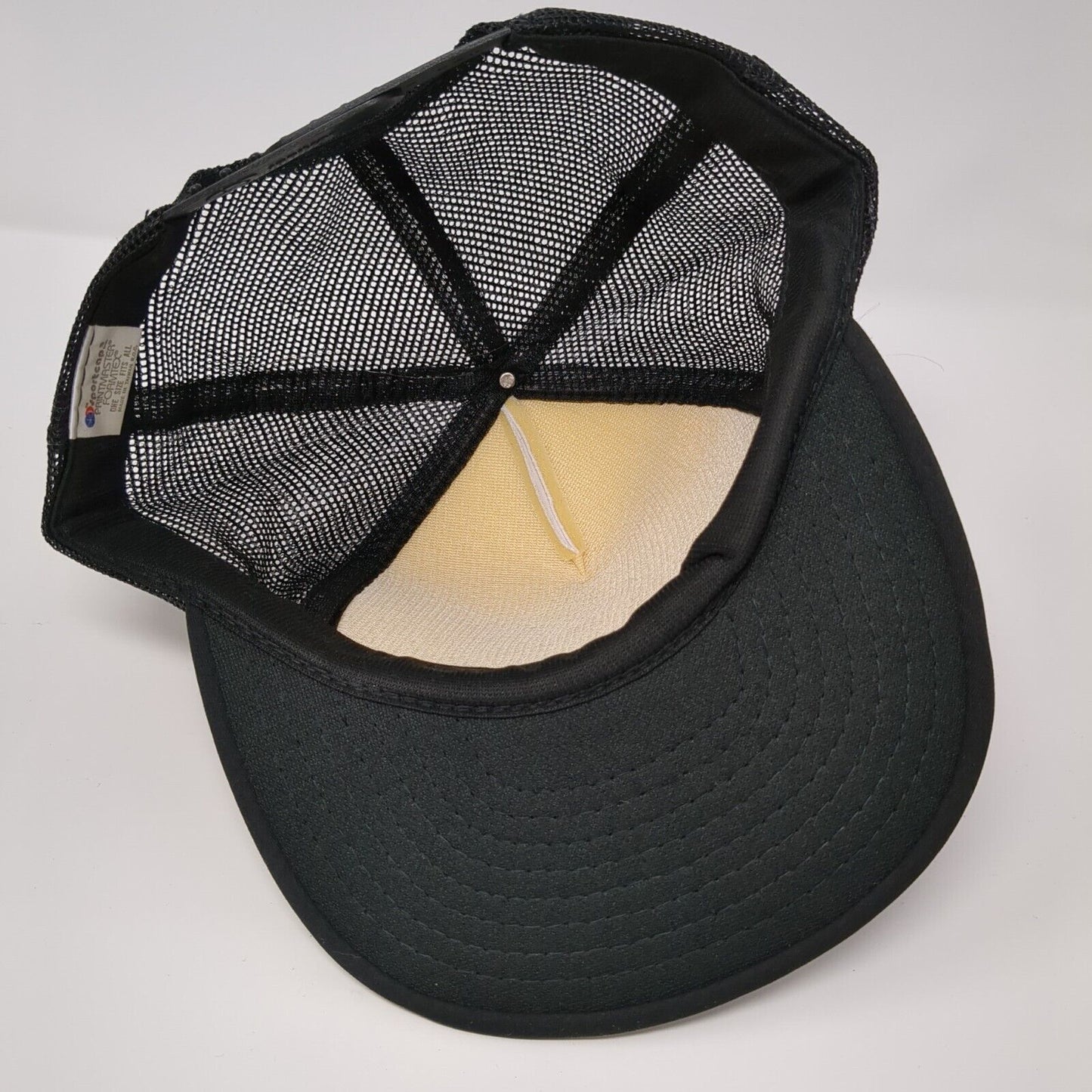 ISU Welding Snapback Trucker Hat Black OSFA Mesh Back Colorblock