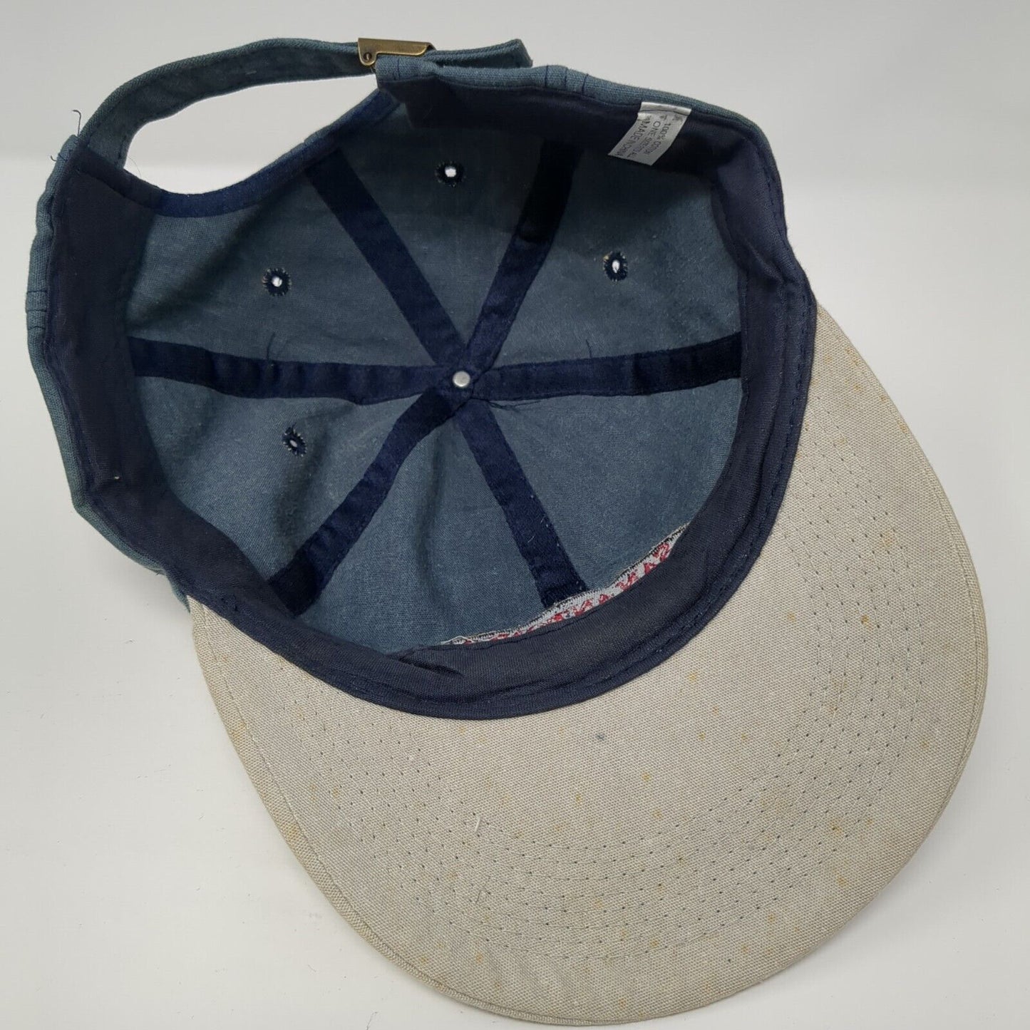 San Antonio Texas Slideback Hat Multicolor OS Adjustable Embroidered Cotton
