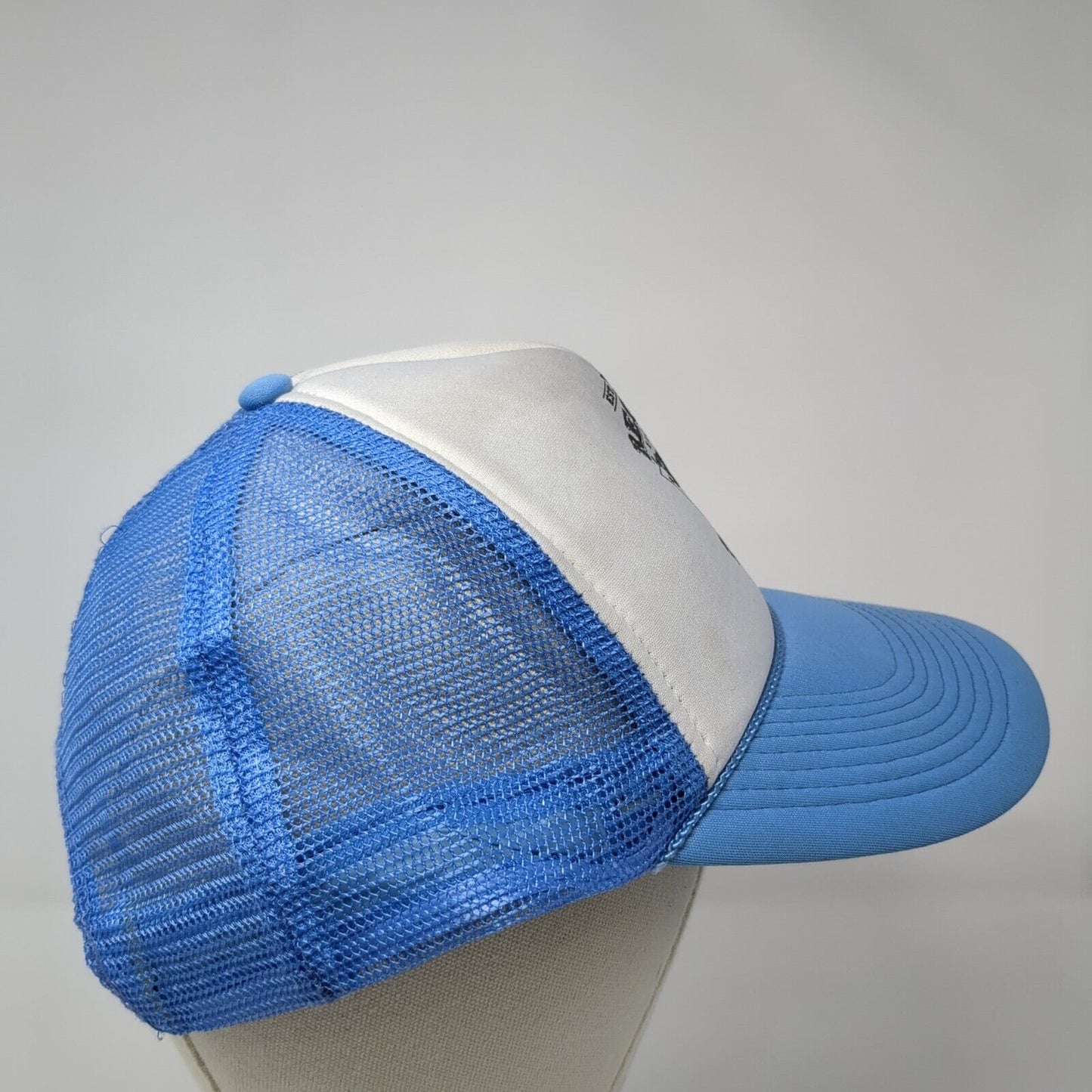 Est 1977 The Record Exchange CDs Vinyl DVDs Gift Boise Idaho Trucker Hat Blue OS