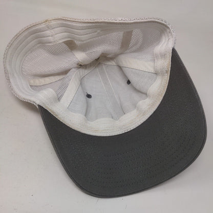 Columbia Fitted Mesh Back Trucker Hat Gray One Size Colorblock