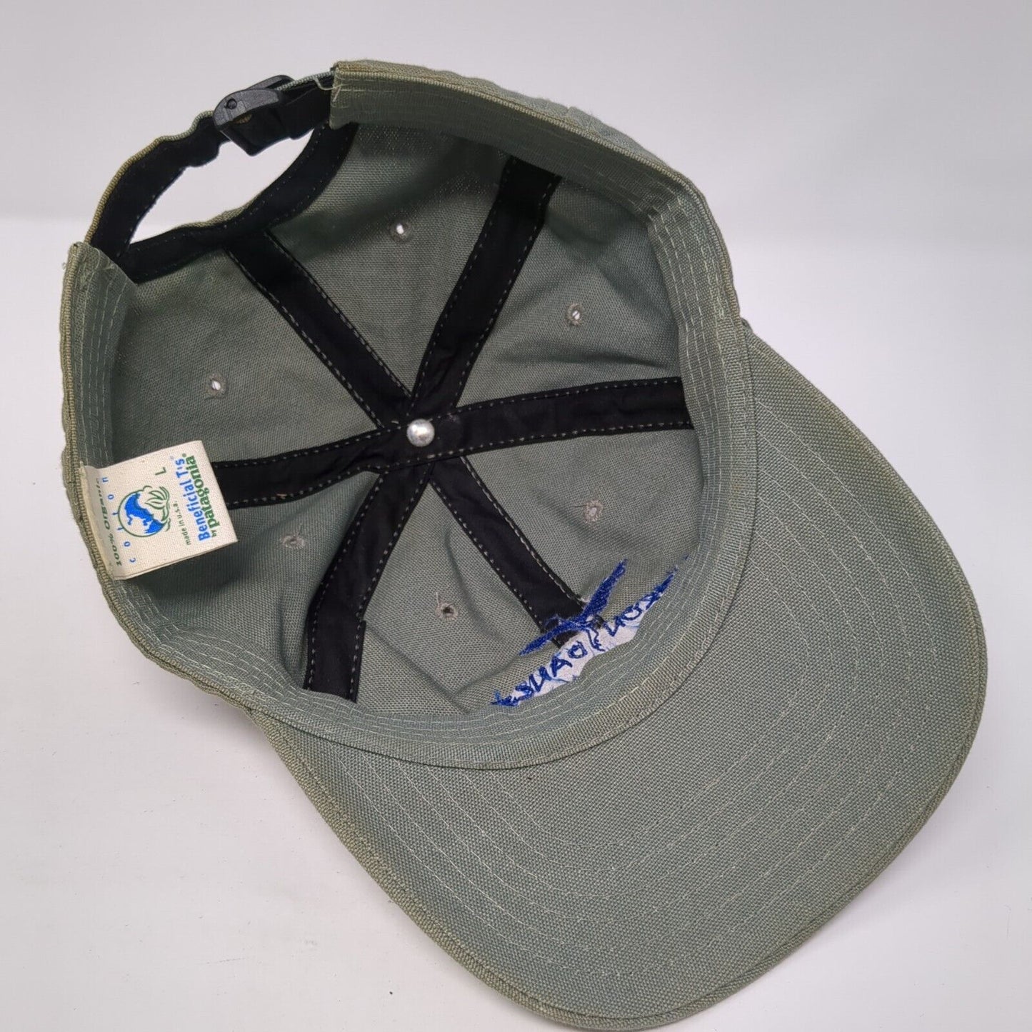 Heron Dance Art Studio Slideback Hat Gray Large Adjustable Patagonia