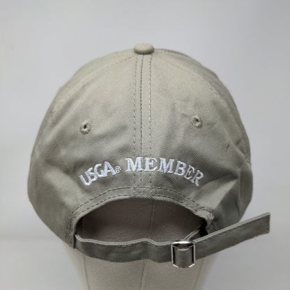 USGA US Open 2013 Merion Slideback Hat Tan Embroidered Logo Golf