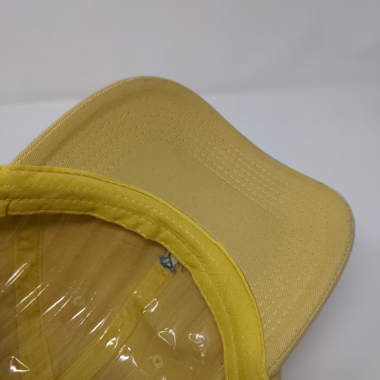 Rose Babe Slideback Hat Yellow OSFA Adjustable Embroidered Swish