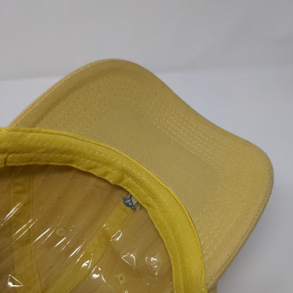 Rose Babe Slideback Hat Yellow OSFA Adjustable Embroidered Swish