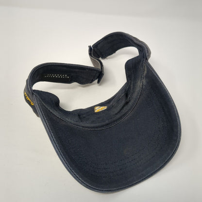 Salty Dog Cafe Strapback Sun Visor Hat Blue One Size Alternative Outdoor