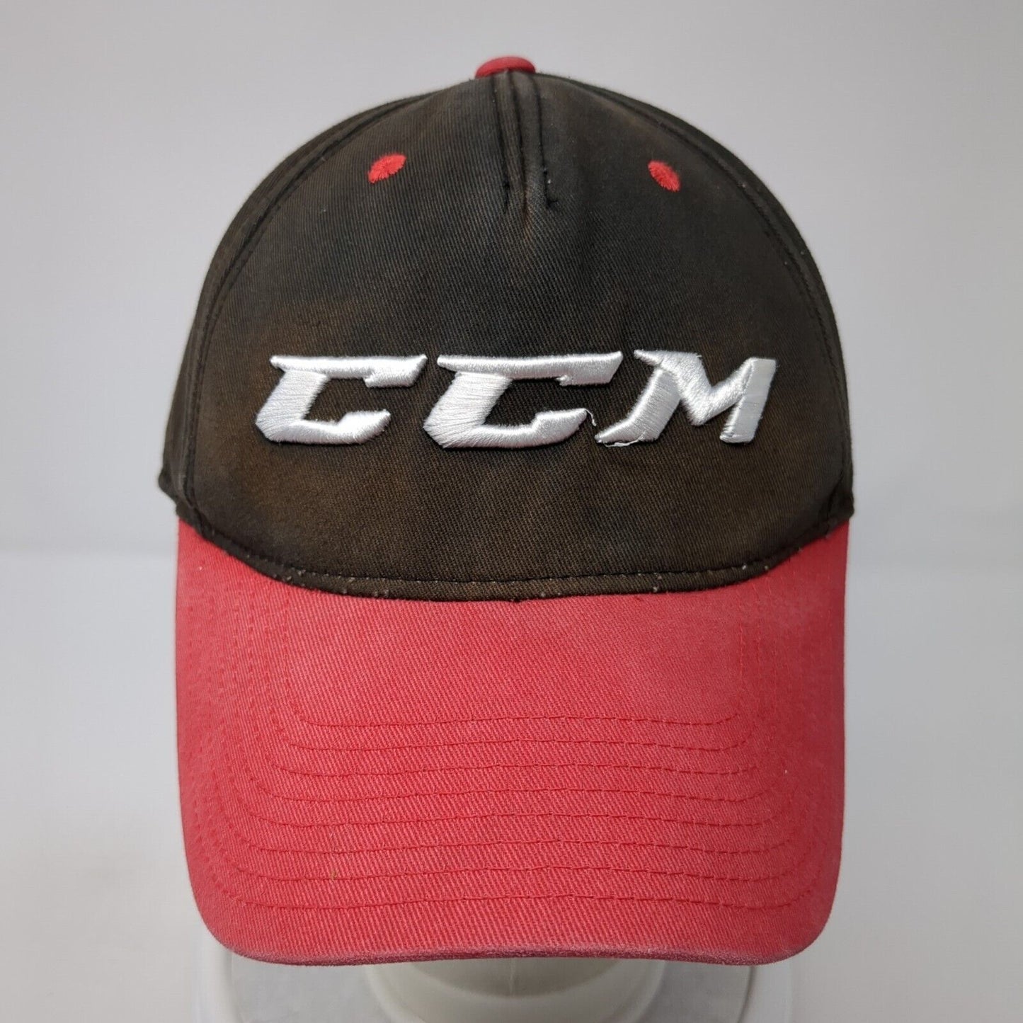CCM Snapback Hat Multicolor One Size Adjustable Embroidered 6 Panel Cotton