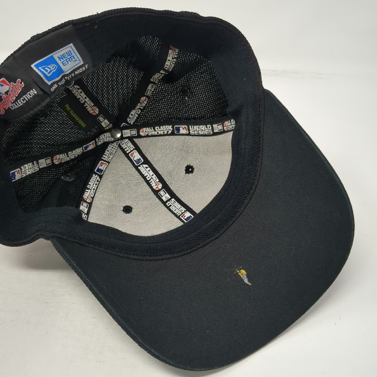 New Era MLB Boston Red Sox Baseball Cap Black One Size 2007 World Series Hat