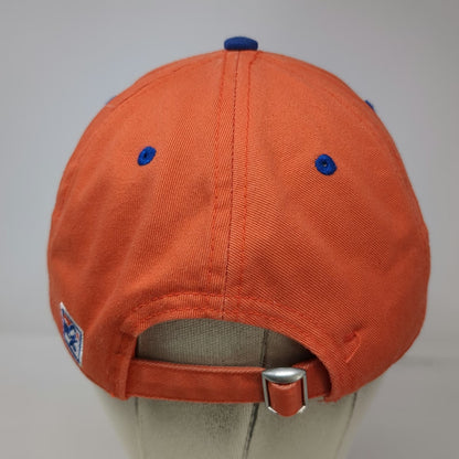 The Game Baseball Cap Orange Blue White One Size Kiva Dunes Golf Course Hat