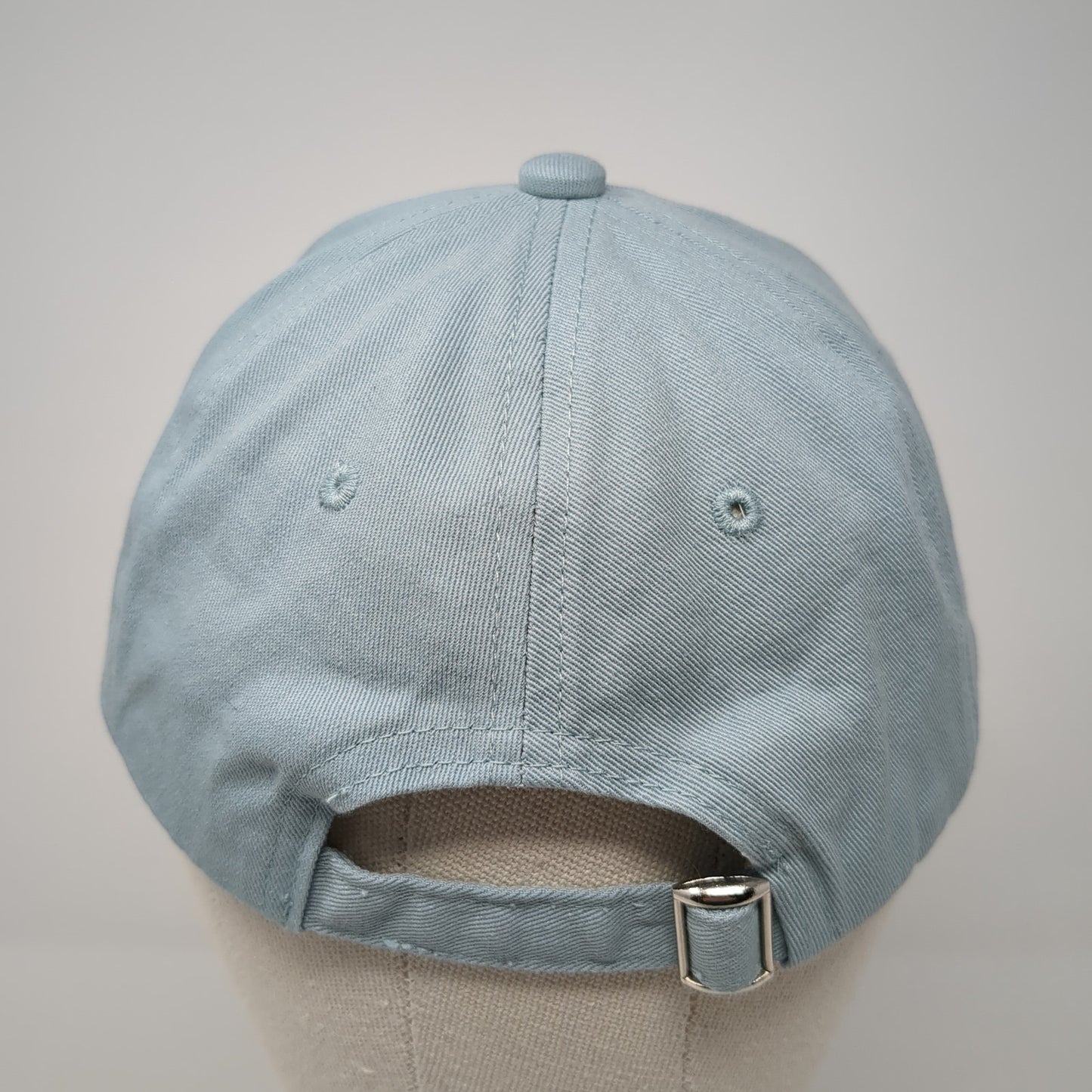 Younique Patch Slideback Hat Blue One Size Adjustable Solid 6 Panel