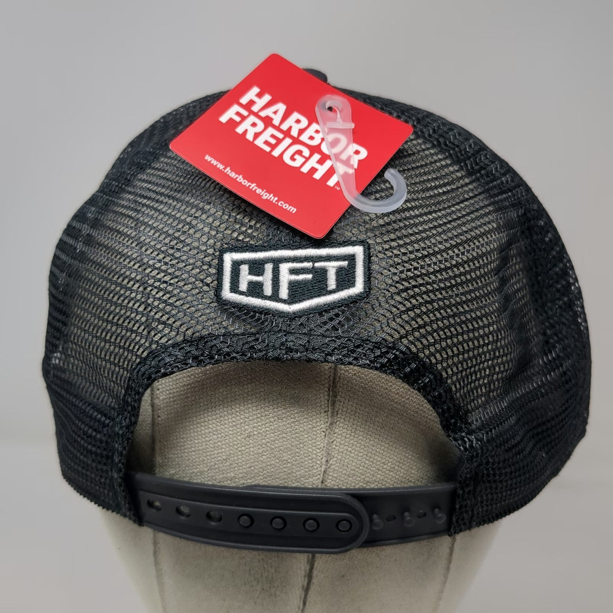 Harbor Freight Trucker Hat Gray One Size Special Edition Patch Snapback Mesh HFT