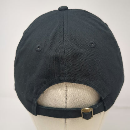 Black Baseball Cap One Size Paddleboard Idaho Embroidered Slideback Cotton Hat