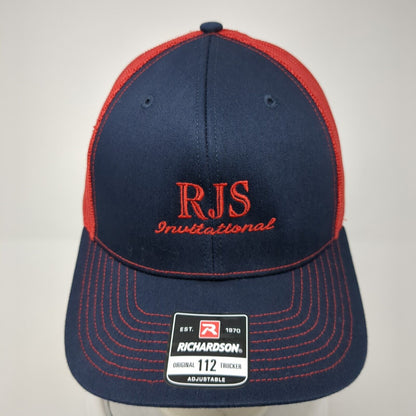 RJS Invitational Snapback Trucker Hat Multicolor OS Adjustable Mesh Richardson
