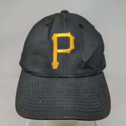 Pittsburgh Pirates Strapback Hat Black OSFA Embroidered Logo Fan Favorite MLB
