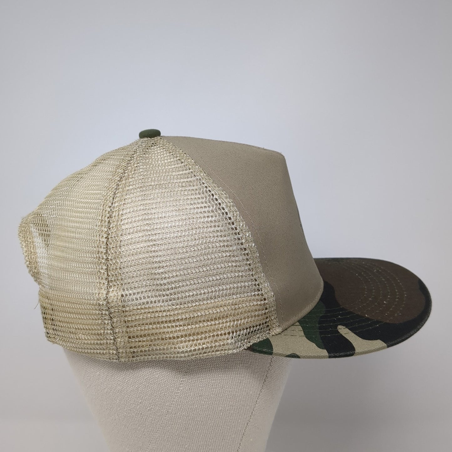 All Traits Lead To Laramie Snapback Trucker Hat Multi One Size Mesh Back