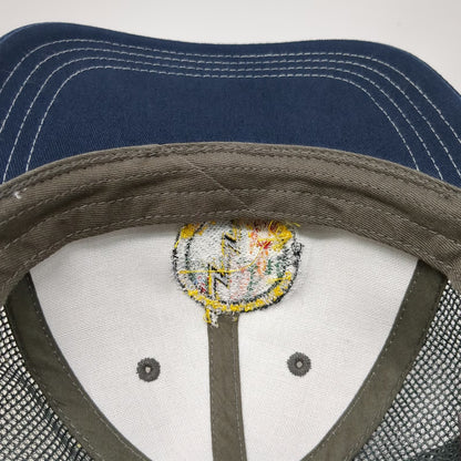 District Gray Trucker Hat One Size Blue Oregon Interagency Fire Patch Snapback