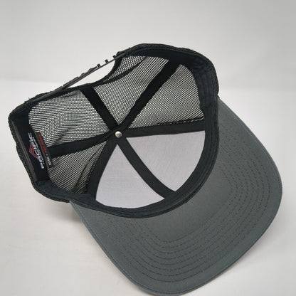 Daily 78 Snapback Trucker Hat Gray OS Adjustable Mesh Back Pacific Headwear