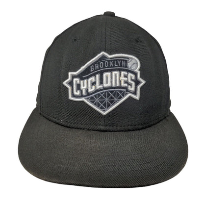 Brooklyn Cyclones New Era 59Fifty Fitted Hat Black 7 5/8 Embroidered Logo MLB
