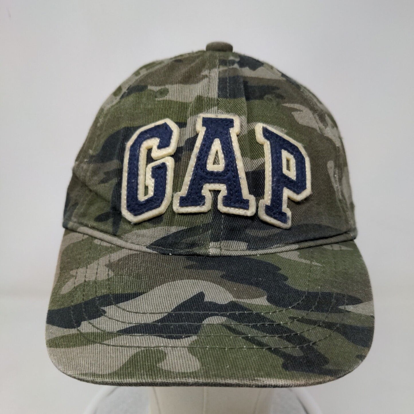 Gap Kids Strapback Hat Camouflage L/XL Adjustable 6 Panel Outdoor